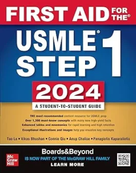 First Aid for the USMLE Step 1 2024, (Paperback)