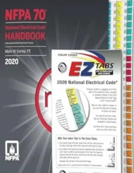 NFPA 70 2020 NEC National Electrical Code Handbook Hardcover with EZ Tabs
