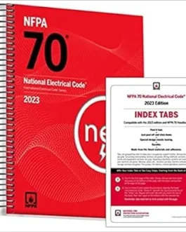 NFPA 70 National Electrical Code Nec Spiral 2023 Edition With Index Tab