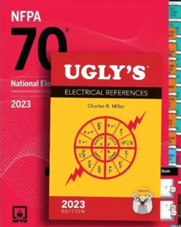 National Electrical Code Hand Book 2023 Paperback Edition + Ugly’s Electrical Reference 2023 with INDEX TABS